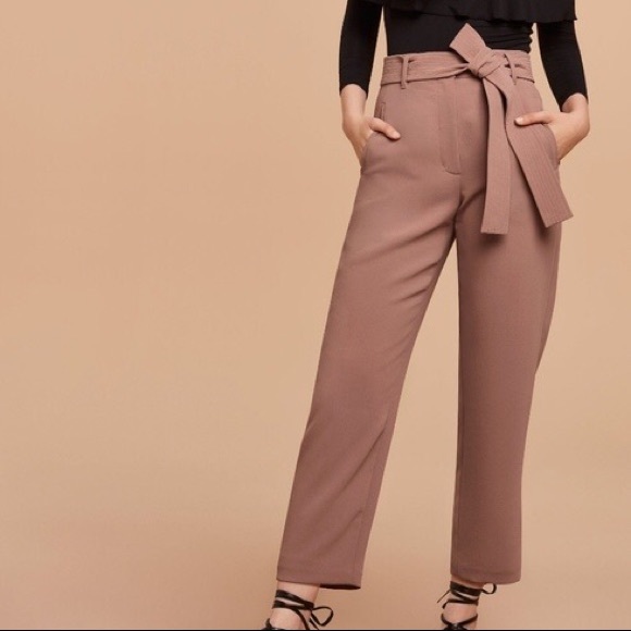 Wilfred Aritzia Jallade Front Tie Pant Trousers - Picture 9 of 9